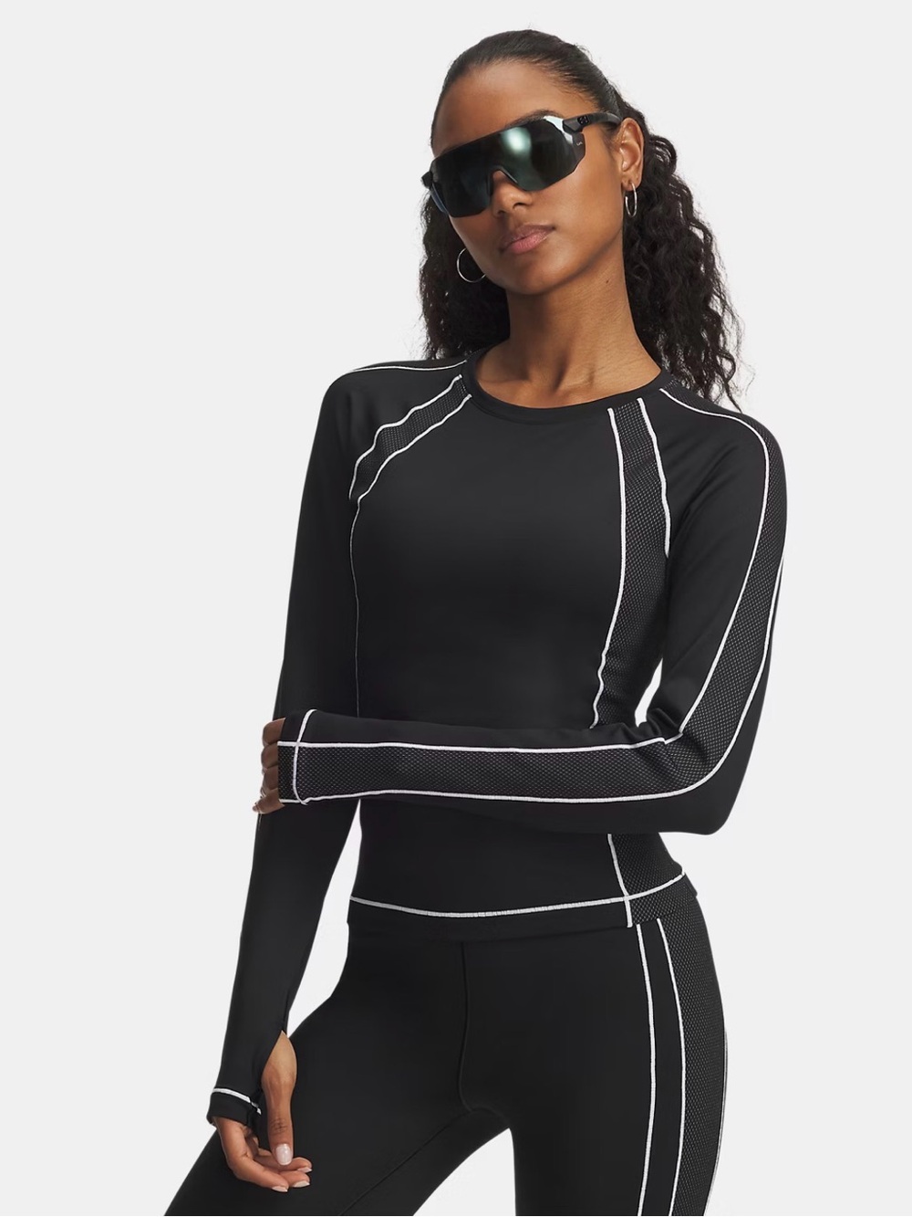 Under Armour Black Long-Sleeve Performance Top - Brand New With Tags